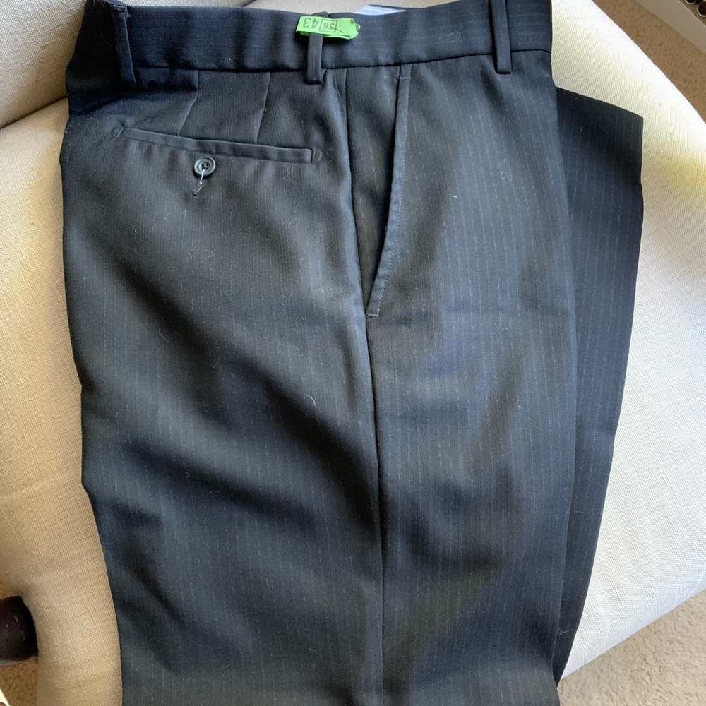 Men’s Faconnable slacks Light Pin Stripe